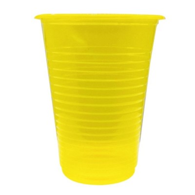 IRGE BICCHIERI DI PLASTICA GIALLO CC. 200 PZ. 50