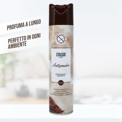IRGE DEODORANTE AMBIENTE SPRAY ANTISMOKE ML. 300