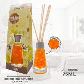 IRGE DIFFUSORE BUBBLE ALLA VANIGLIA ML. 75 IRGE DIFFUSORE BUBBLE ALLA VANIGLIA ML. 75