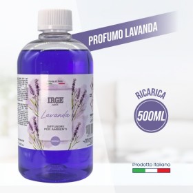 IRGE DIFFUSORE RICARICA PROFUMO AMBIENTE LAVANDA ML. 500 IRGE DIFFUSORE RICARICA PROFUMO AMBIENTE LAVANDA ML. 500