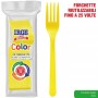IRGE FORCHETTE DI PLASTICA PP COLORE GIALLO PZ. 20