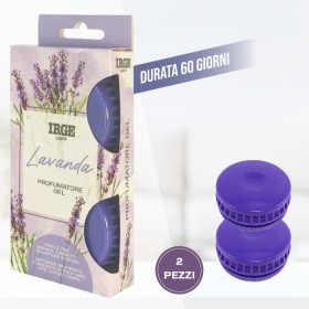 IRGE PROFUMATORE DEODORANTE GEL LAVANDA PZ. 2 IRGE PROFUMATORE DEODORANTE GEL LAVANDA PZ. 2