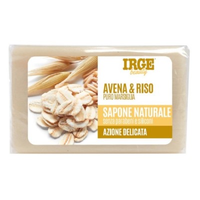 IRGE SAPONETTA NATURALE PURO  MARSIGLIA AVENA E RISO GR. 125