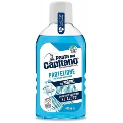 PASTA DEL CAPITANO COLLUTORIO PER GENGIVE DENTI PROTEZIONE 400ML