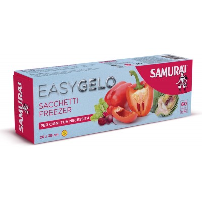 SAMURAI EASY GELO SACCHETTI FREEZER IN ROTOLO S CM. 20x35 PEZZI 60