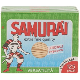 SAMURAI STUZZICADENTI TRIS 3X125 PEZZI SAMURAI STUZZICADENTI TRIS 3X125 PEZZI