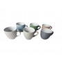 SET 6 TAZZE CAFFE 100 ML ONDE 5,5CM