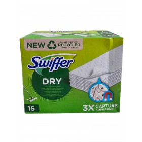SWIFFER DRY 15 PANNI CATTURAPOLVERE SWIFFER DRY 15 PANNI CATTURAPOLVERE