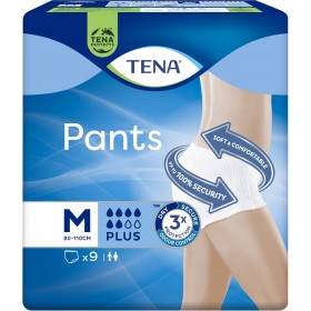 TENA PANTS PLUS MUTANDINE PER L'INCONTINENZA M 9PZ TENA PANTS PLUS MUTANDINE PER L'INCONTINENZA M 9PZ