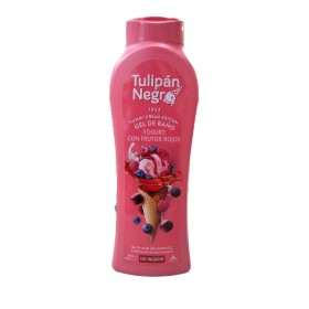 TULIPAN NEGRO BAGNOSCHIUMA YOGUR CON  FRUTOS ROJOS 650 ML TULIPAN NEGRO BAGNOSCHIUMA YOGUR CON  FRUTOS ROJOS 650 ML