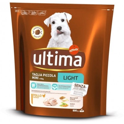 ULTIMA CROCCHETTE PER CANE ADULT LIGHT GUSTO POLLO 800G