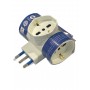 VB-ELECTRIC ADATTATORE SPINA 16A SCHUKO A 3 PRESA SCHUKO 10-16A