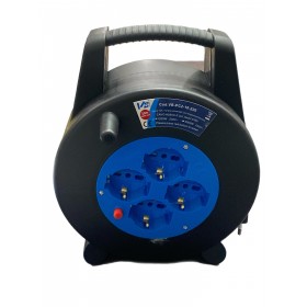 VB-ELECTRIC AVVOLGICAVO DOMESTICO 16A BIPASSO 4 PRESE 10-16A HO5VV-F 3x1,5 MT. 10 VB-ELECTRIC AVVOLGICAVO DOMESTICO 16A BIPASSO 4 PRESE 10-16A HO5VV-F 3x1,5 MT. 10