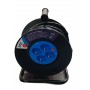 VB-ELECTRIC AVVOLGICAVO DOMESTICO 16A BIPASSO 4 PRESE 10-16A HO5VV-F 3x1,5 MT. 25