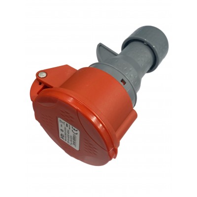 VB-ELECTRIC PRESA INDUSTRIALE VOLANTE 3 POLI CON NEUTRO E TERRA 16A 400V H6 IP44