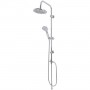 FERIDRAS COLONNA DOCCIA LINEA PLATINUM IN ACCIAIO CROMATO CM. 105