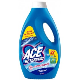 ACE DETERSIVO LAVATRICE LIQUIDO CLASSICO 27 LAVAGGI