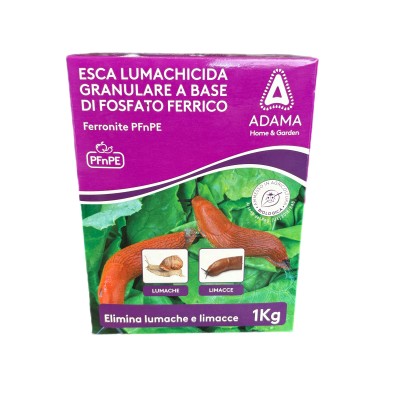 ADAMA LUMACHICIDA GRANULARE A BASE DI FOSFATO FERRICO KG. 1