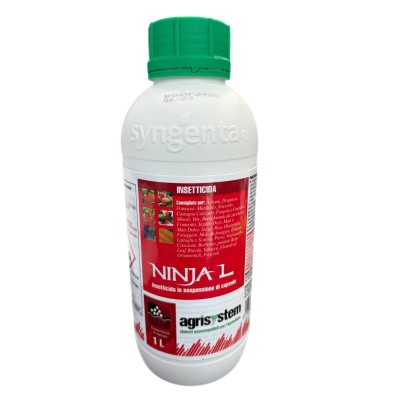AGRISYSTEM NINJA L INSETTICIDA A BASE DI LAMBDA CIALOTRINA LT. 1