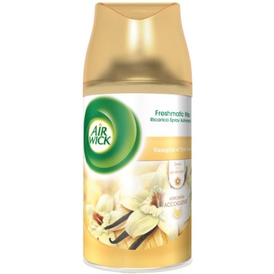 AIR WICK FRESHMATIC RICARICA DEODORANTE VANIGLIA E THE' BIANCO