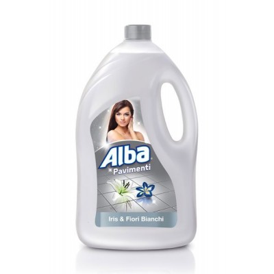 ALBA 4LT PAVIMENTI IRIS & FIORI BIANCHI