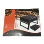 BARBECUE DA TAVOLO A CARBONE IN FERRO CM. 39x30,5x21,5CM