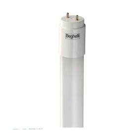BEGHELLI TUBO NEON A LED VETRO CON FILM DI PROTEZIONE T8 220-240V 6500K LUCE FREDDA M. 150