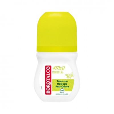 BOROTALCO DEO ROLLON 50ML ATT.GIALLO