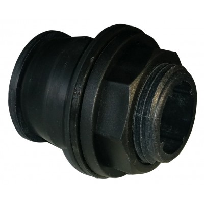 BUCCHI RACCORDO IN NYLON AD INNESTO RAPIDO PER SERBATOIO POLL. 1 - 1/2