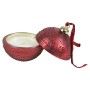 CANDELA PROFUMATA A FORMA DI SFERA PALLINA DI NATALE WINTERSPICE 145G
