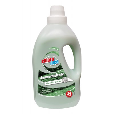CHIARO LUCE AMMORBIDENTE LIQUIDO PER LAVATRICE ED A MANO AL MUSCHIO BIANCO ml. 1870