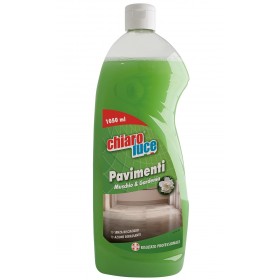 CHIARO LUCE DETERGENTE LIQUIDO PER PAVIMENTI AL MUSCHIO E GARDENIA ML. 1050
