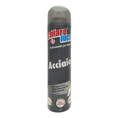 CHIARO LUCE DETERGENTE SPRAY PER SUPERFICI IN ACCIAIO ML. 300