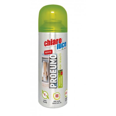 CHIARO LUCE PROFUMO SPRAY PER TESSUTI muschio lampone ml. 200