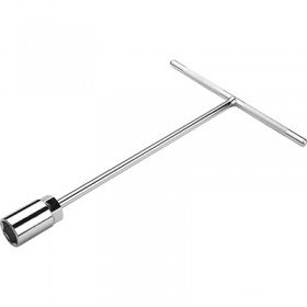 CHIAVE A T FISSA IN ACCIAIO CROMATO MM. 16