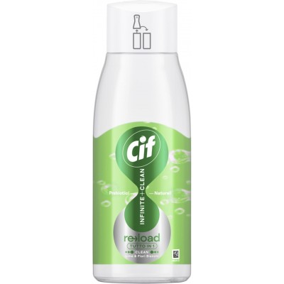 CIF INFINITE CLEAN REFILL LIME E FIORI BIANCHI 590ML