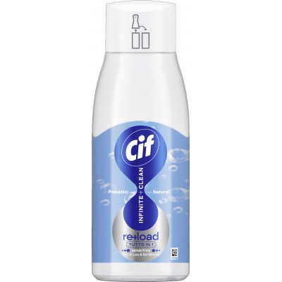 CIF INFINITE CLEAN SENSITIVE REFILL LOTO E SALI MARINI 590ML