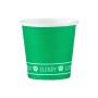 CLENDY BIO BICCH.CAFFE'CARTA 50PZ VERDE