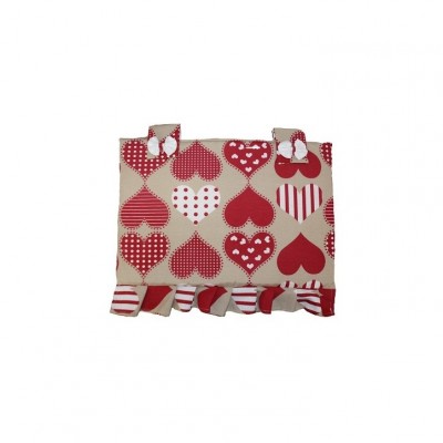 COPRIFORNO PER CUCINA DECORO CUORI CM. 40x48