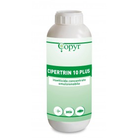 COPYR CIPERTRIN 10 PLUS INSETTICIDA CONCENTRATO A BASE DI CIPERMETRINA PURA LT. 1