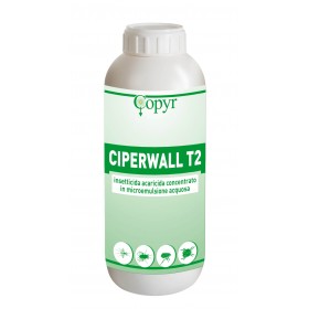 COPYR CIPERWALL INSETTICIDA CONCENTRATO IN MICROEMULSIONE ACQUOSA PER TRATTAMENTI INTERNI ED ESTERNI LT. 1
