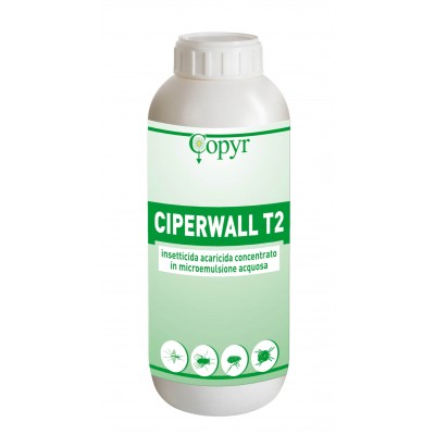 COPYR CIPERWALL INSETTICIDA CONCENTRATO IN MICROEMULSIONE ACQUOSA PER TRATTAMENTI INTERNI ED ESTERNI LT. 1