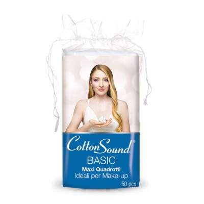 COTTON SOUND DISCHETTI 50PZ QUADROTTI