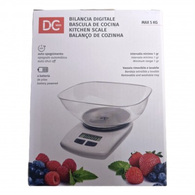 DC CASA BILANCIA CUCINA DIGITALE 5KG