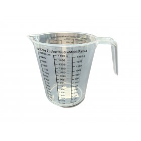 DC CASA BROCCA CARAFFA DOSATORE IN PLASTICA GRADUATA TRASPARENTE LT. 1,5