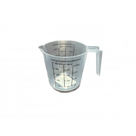 DC CASA BROCCA CARAFFA DOSATORE IN PLASTICA GRADUATA TRASPARENTE ML. 500