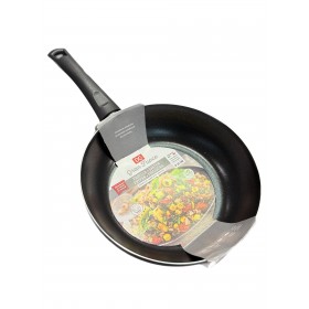 DC CASA GRAN FUOCO PADELLA ALTA IN ALLUMINIO CON MANICO ATERMICO CM. 26