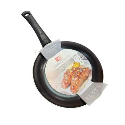 DC CASA GRAN FUOCO PADELLA IN ALLUMINIO CON MANICO ATERMICO CM. 24