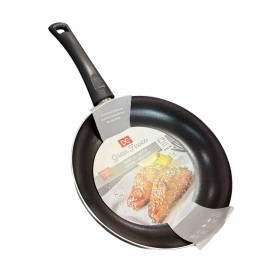 DC CASA GRAN FUOCO PADELLA IN ALLUMINIO CON MANICO ATERMICO CM. 28