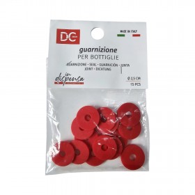 DC CASA GUARNIZIONE BOTTIGLIE RONDELLA D2.5CM 15PZ